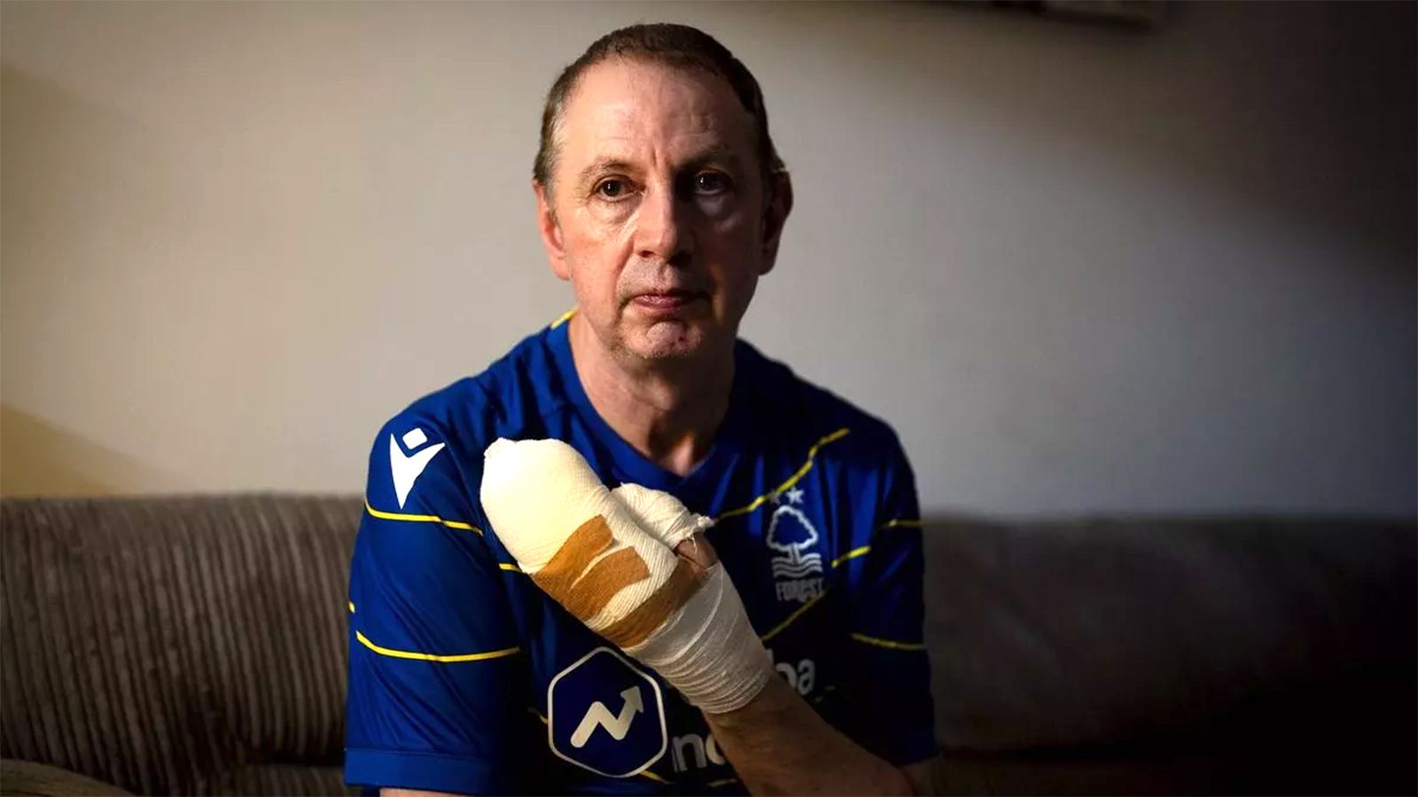 Stephen Crean hero stabbed on train