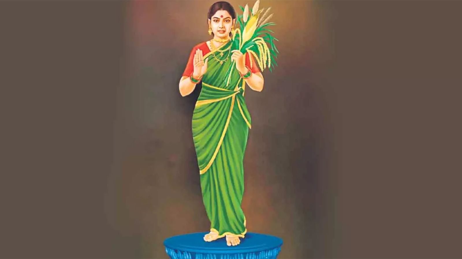Telangana Thalli Dispute