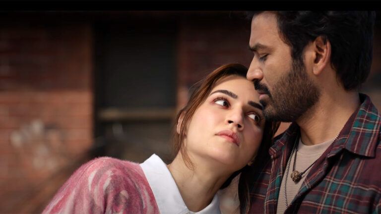 Dhanush in Tere Ishk Mein with Kriti Sanon