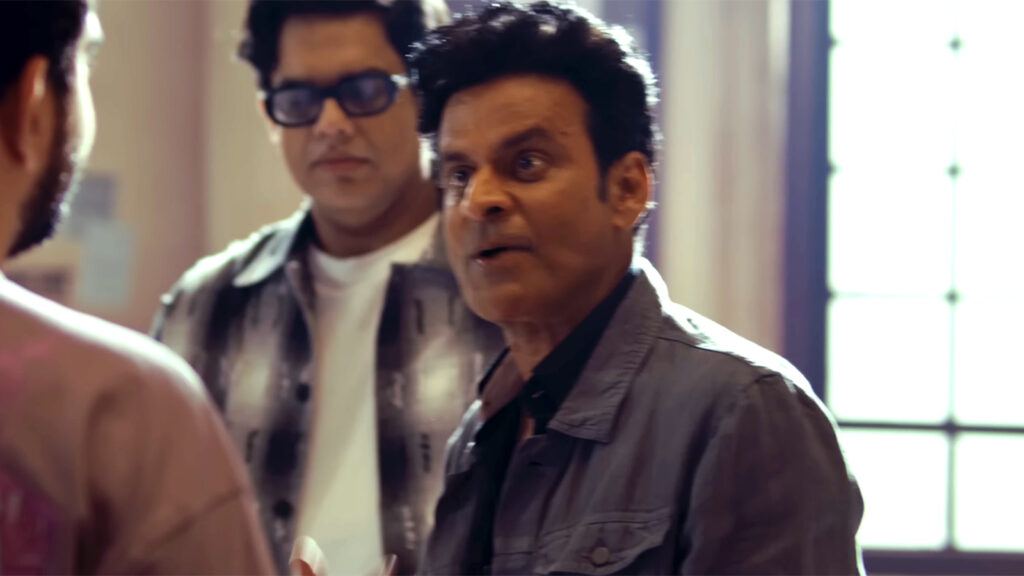 Manoj Bajpayee Family Man S3 promo scene