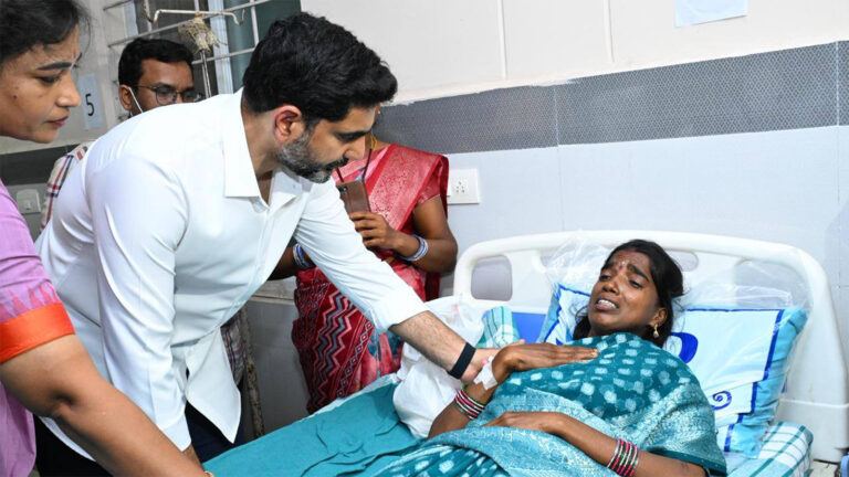 Vijay and Nara Lokesh leadership contrast