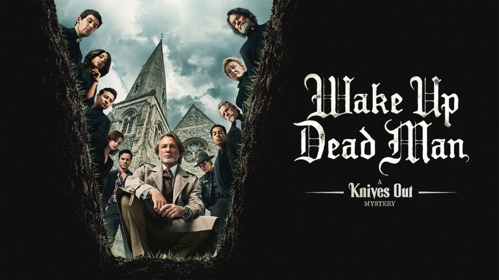 Wake Up Dead Man mystery sequel still