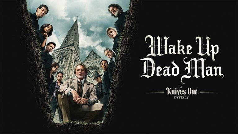 Wake Up Dead Man mystery sequel still