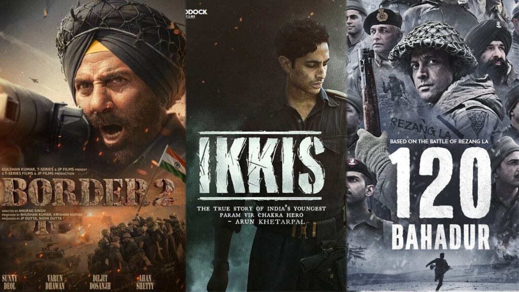 Border 2, Ikkis, and 120 Bahadur