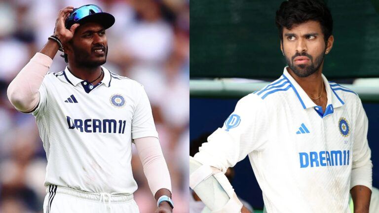 Washington Sundar promoted to No 3