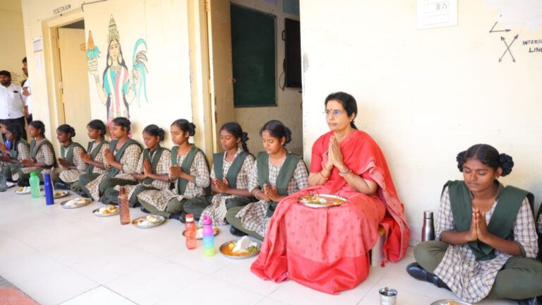 YCP spreads false propaganda against Nara Bhuvaneswari during school visit