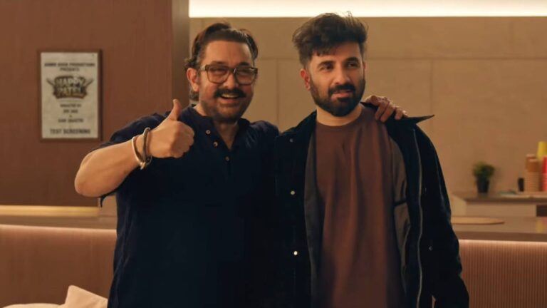 Aamir Khan and Vir Das in promo skit