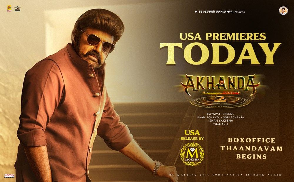 Akhanda 2 USA Premieres