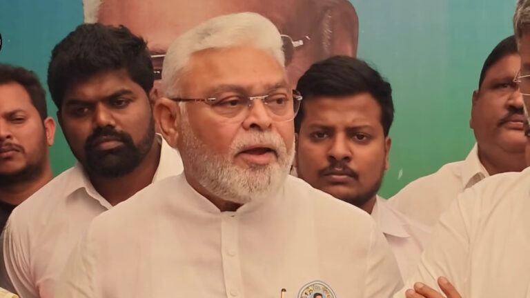 Ambati Rambabu making controversial political remarks during media interaction