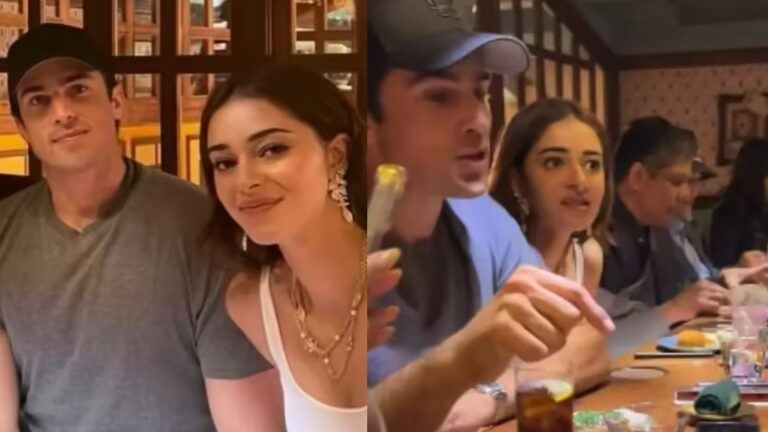 Ananya Panday dinner with boyfriend