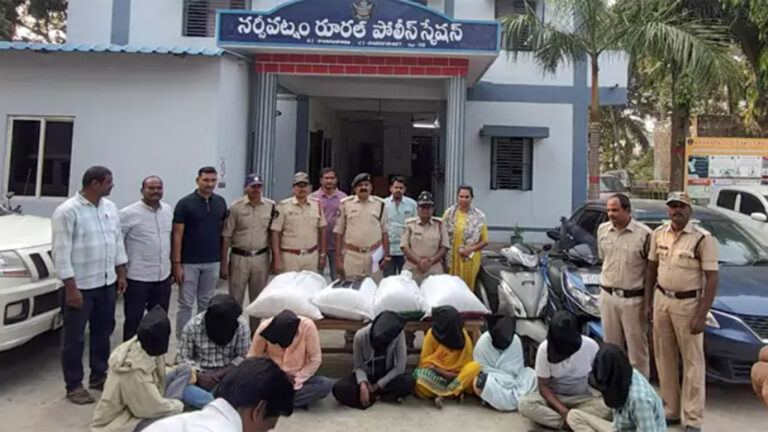 AP ganja gang woman techie arrested