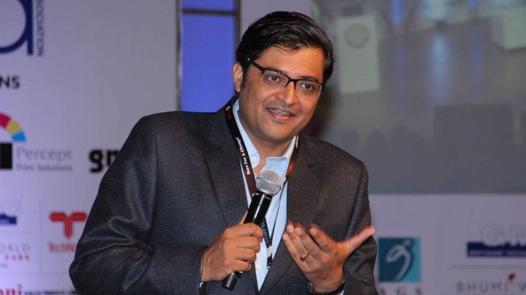 Arnab Goswami Republic TV debate