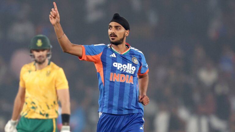 Arshdeep Singh speaking about his journey