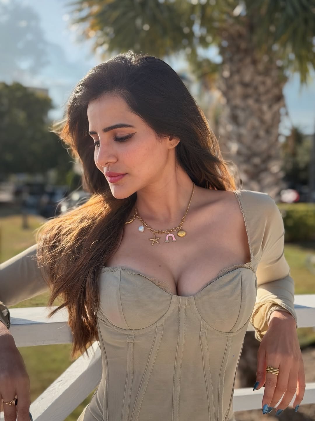 Ashu Reddy Flaunts Her Curves In A Tight Dress