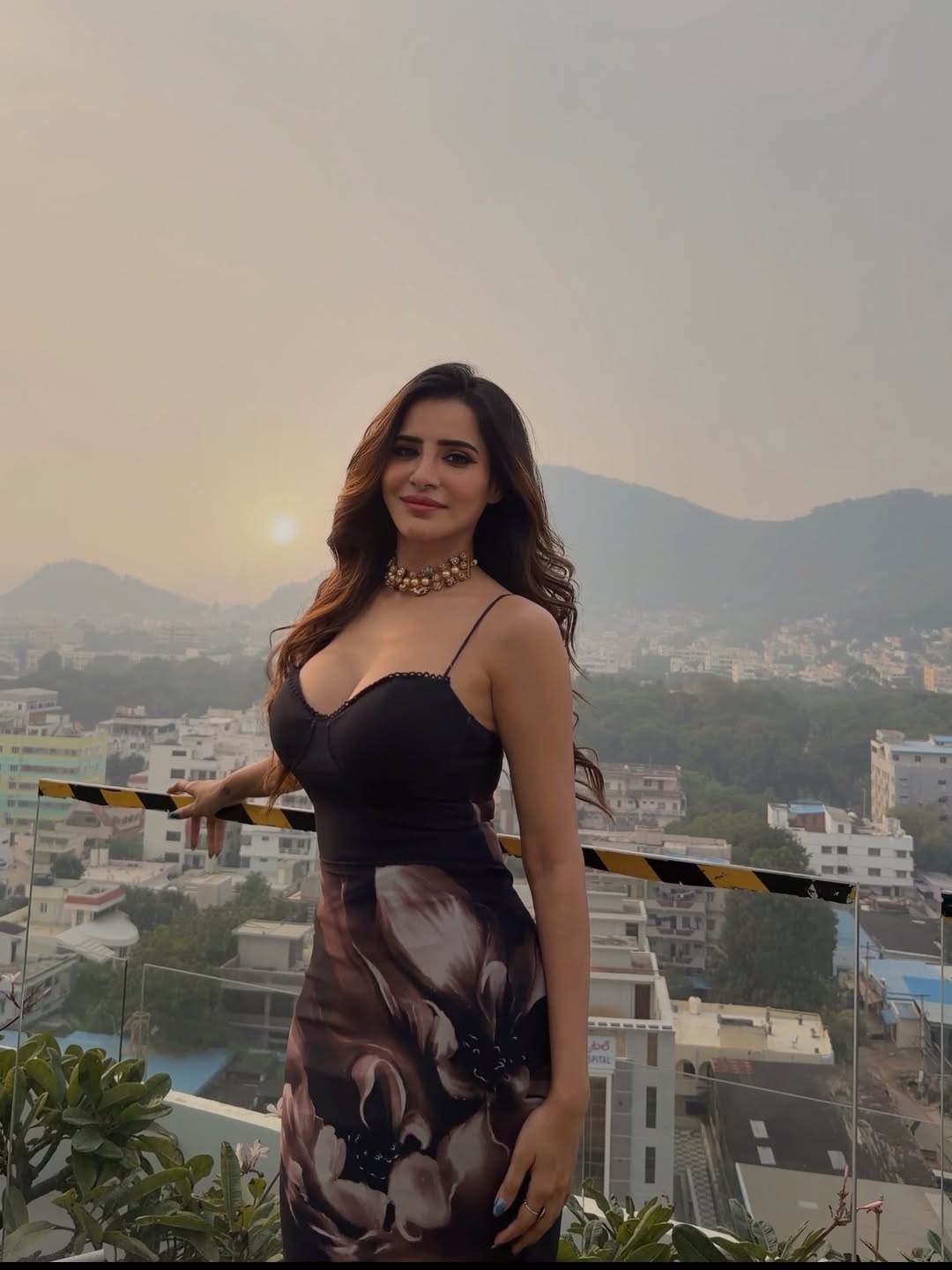 The Corset Dress Hugs Her Curves Perfectly Now