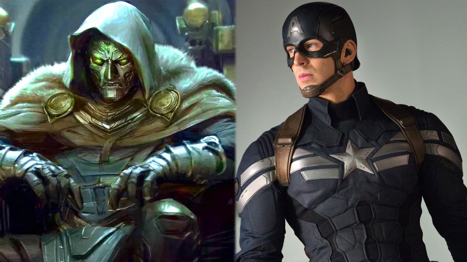 Avengers Doomsday: Captain America vs Doctor Doom