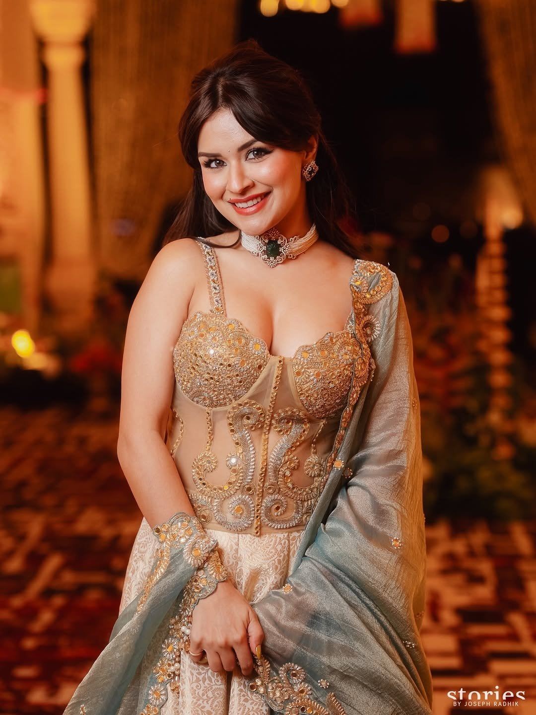 Avneet Kaur's Bold Pose In A Sheer Dress