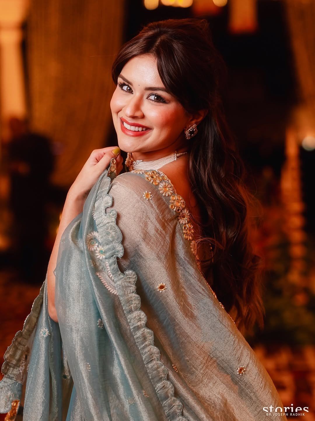 Avneet Kaur Looks Away In A Candid Pose