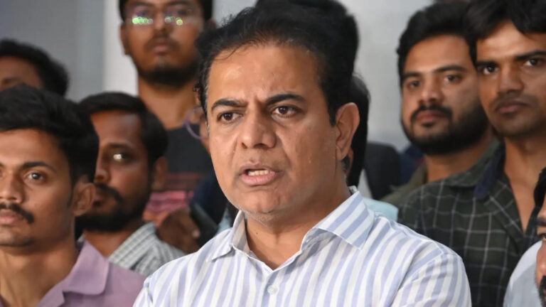 Cameraman Damodar collapse during KTR tour