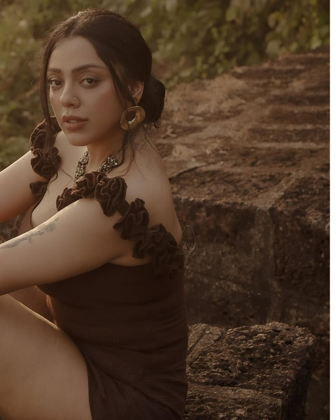 Deviyani Sharma Close Up Face Shot With Jewelry