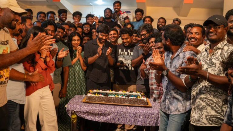 Dhanush at D54 wrap party