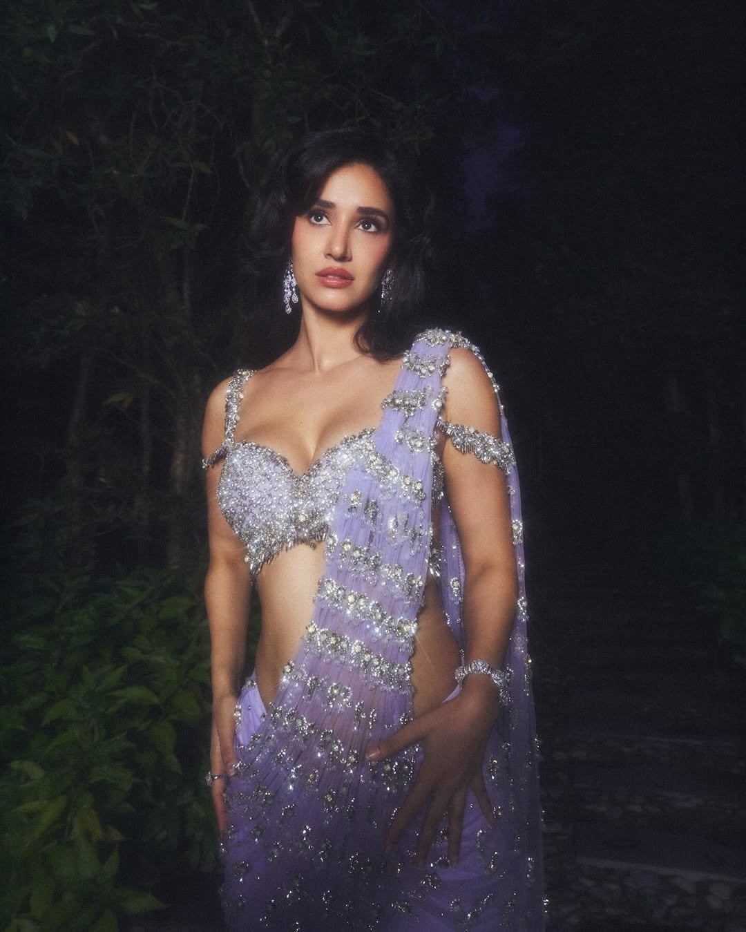 Disha Patani's Edgy And Bold Traditional Avatar