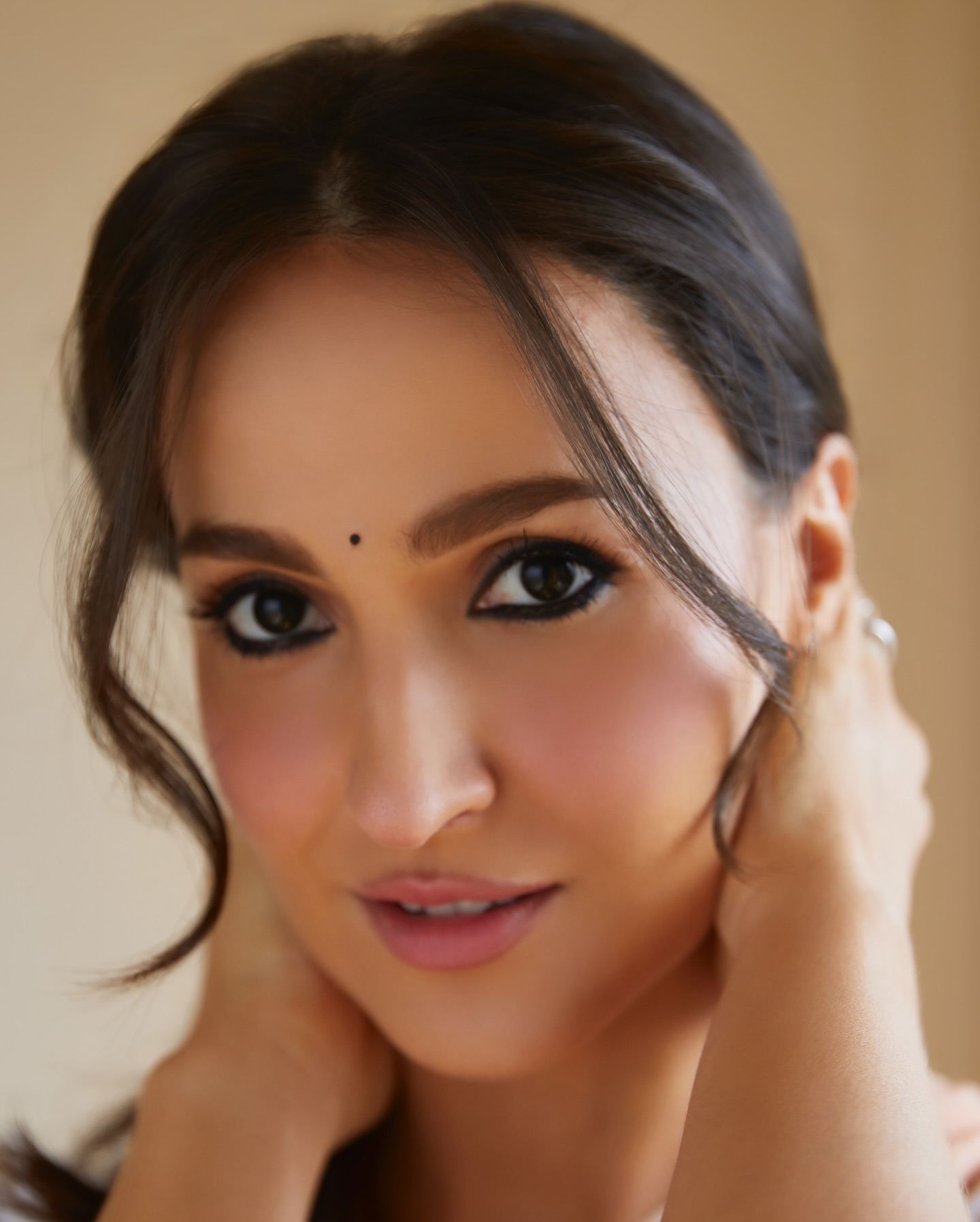 Elli AvrRam Graceful Look With Neat Side Braid