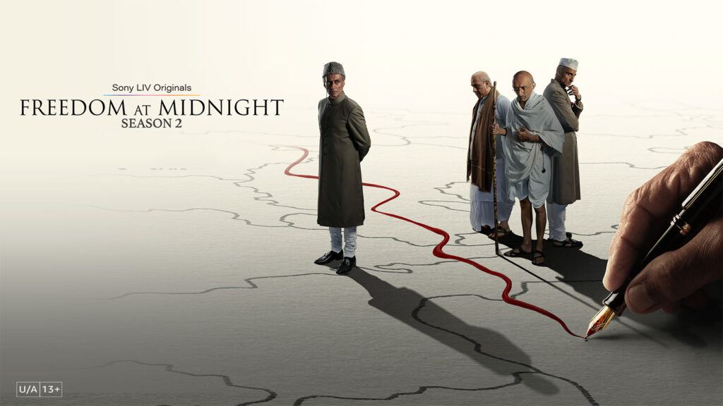 Freedom at Midnight Season 2 SonyLIV poster