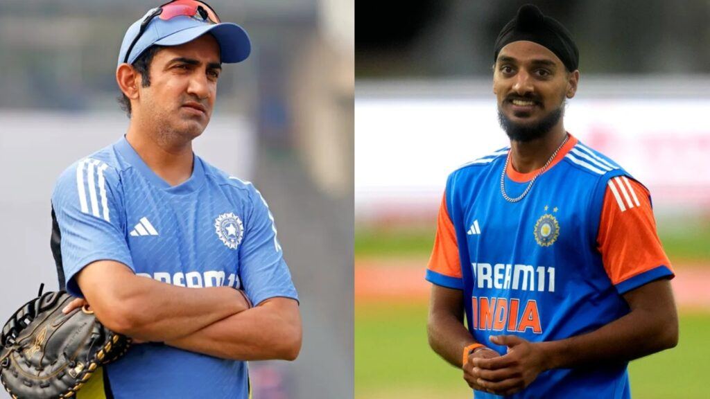 Gautam Gambhir tense during team interaction