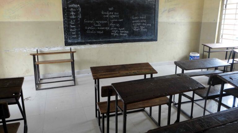 Empty government schools in India