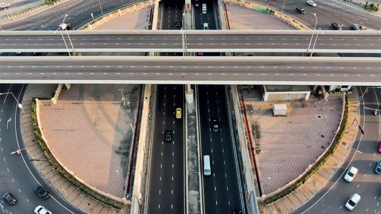 Elevated corridor in Banjara Hills Hyderabad