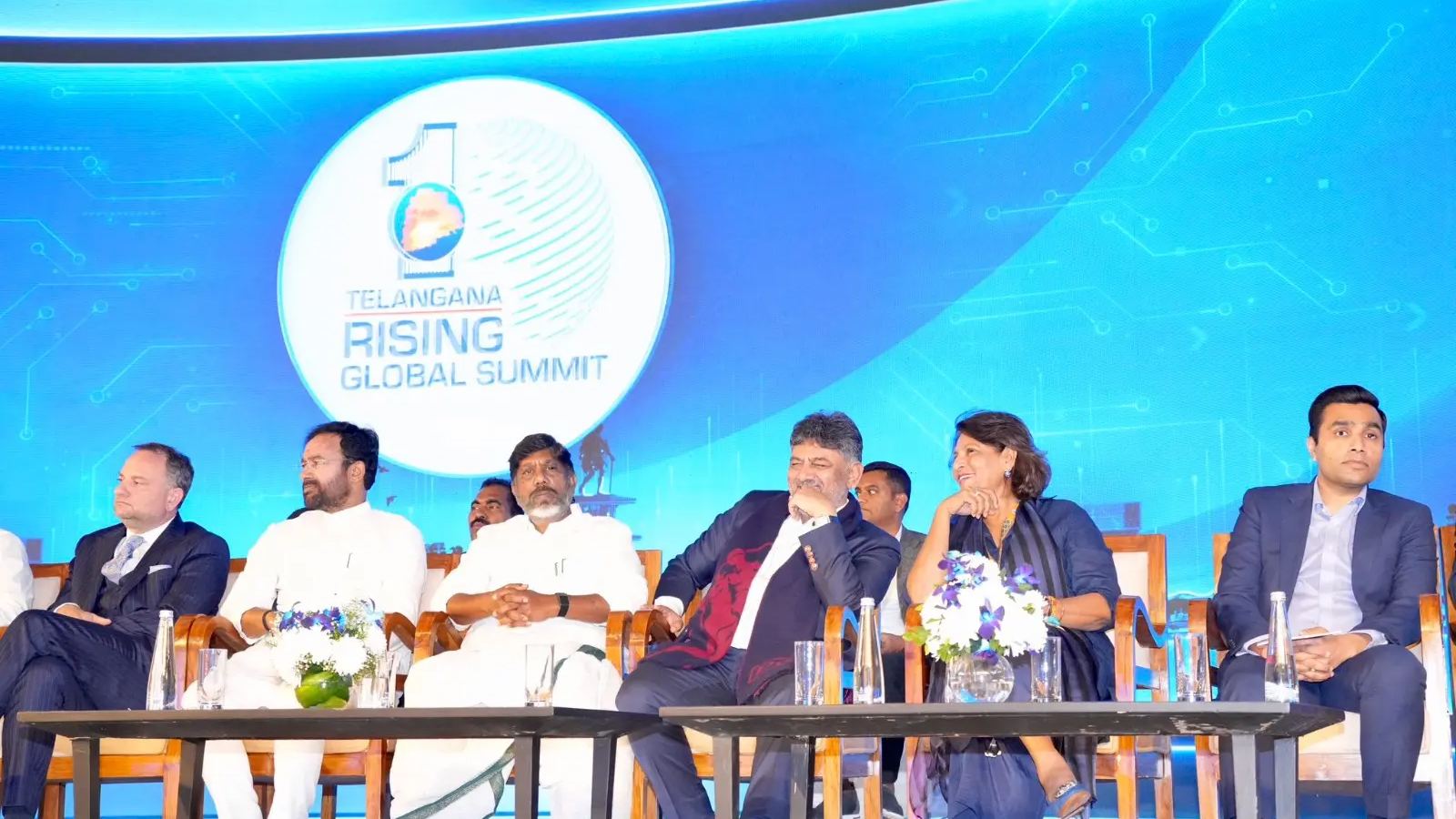 Karan Adani at Telangana Rising Global Summit