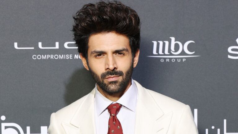 Kartik Aaryan at PR media event
