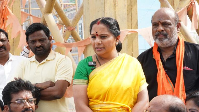 Kavitha BRS political clash Telangana