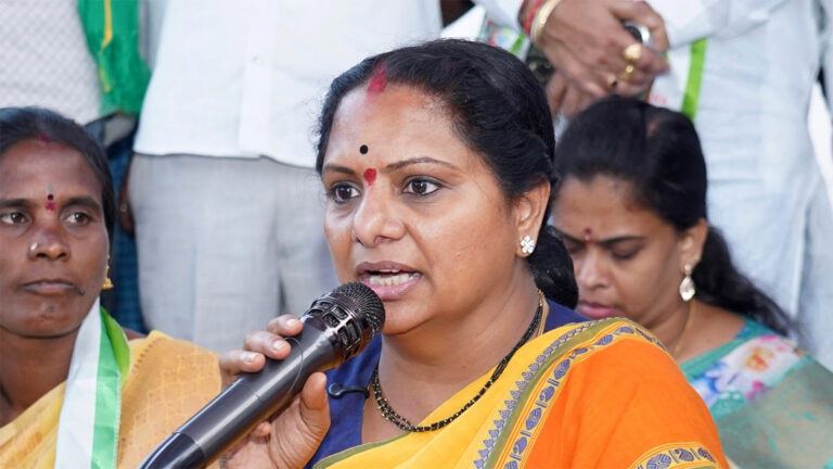 Kavitha Meets Election Commissioner Telangana