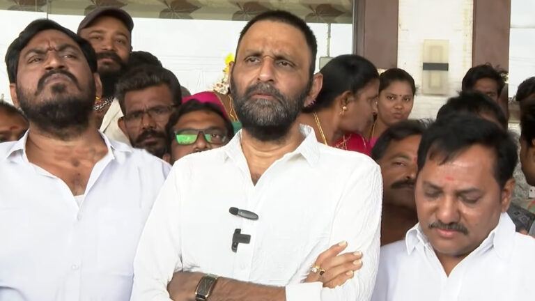 Kodali Nani returns amid arrest demand