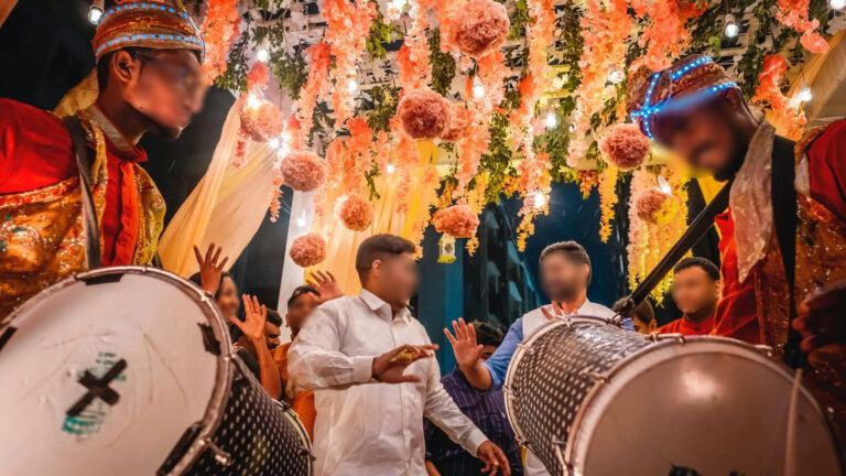 Lavish wedding celebrations highlighting rising costs for middle-class families in India