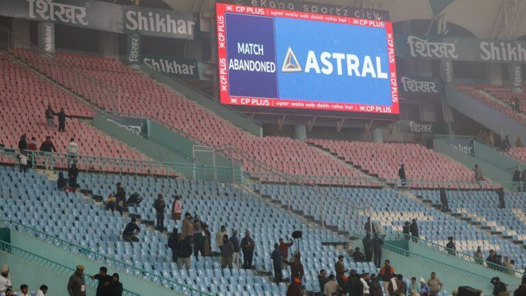 Lucknow T20I fog cancellation