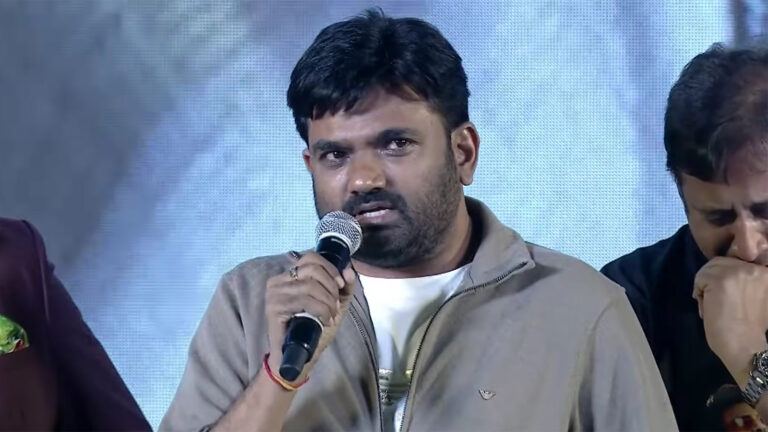 Maruthi Uncontrollable Tears Raja Saab event