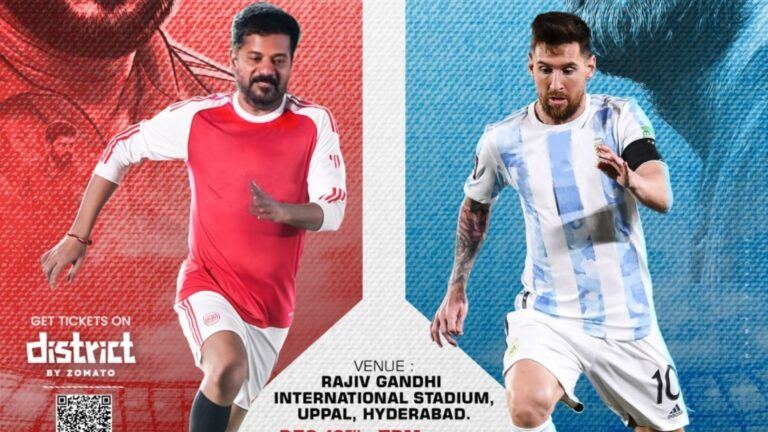 Messi to Play Football with Telangana CM Revanth Reddy