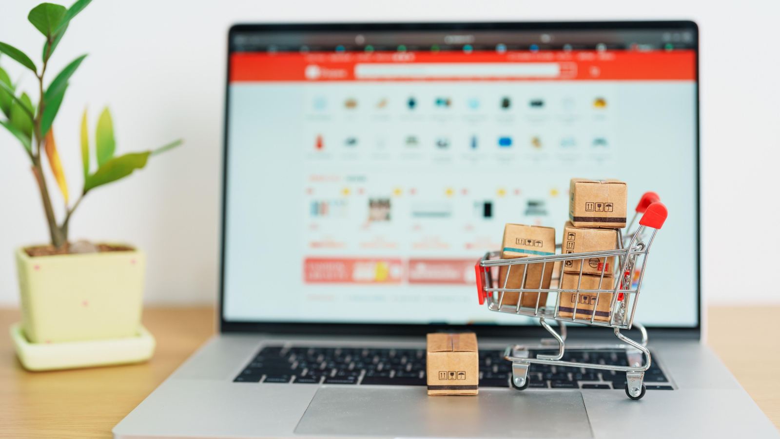 Middle-class family struggling with rising online spending and monthly expenses