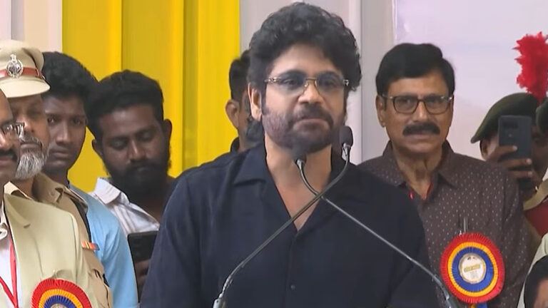 Nagarjuna at ANR College Gudivada