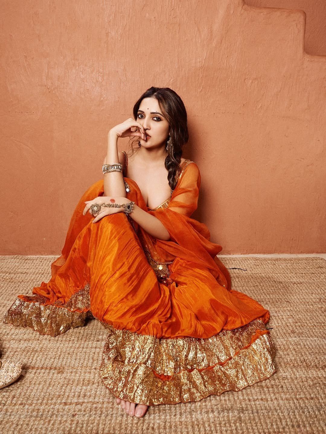 Neha Shetty Looks Away In A Candid Desi Pose