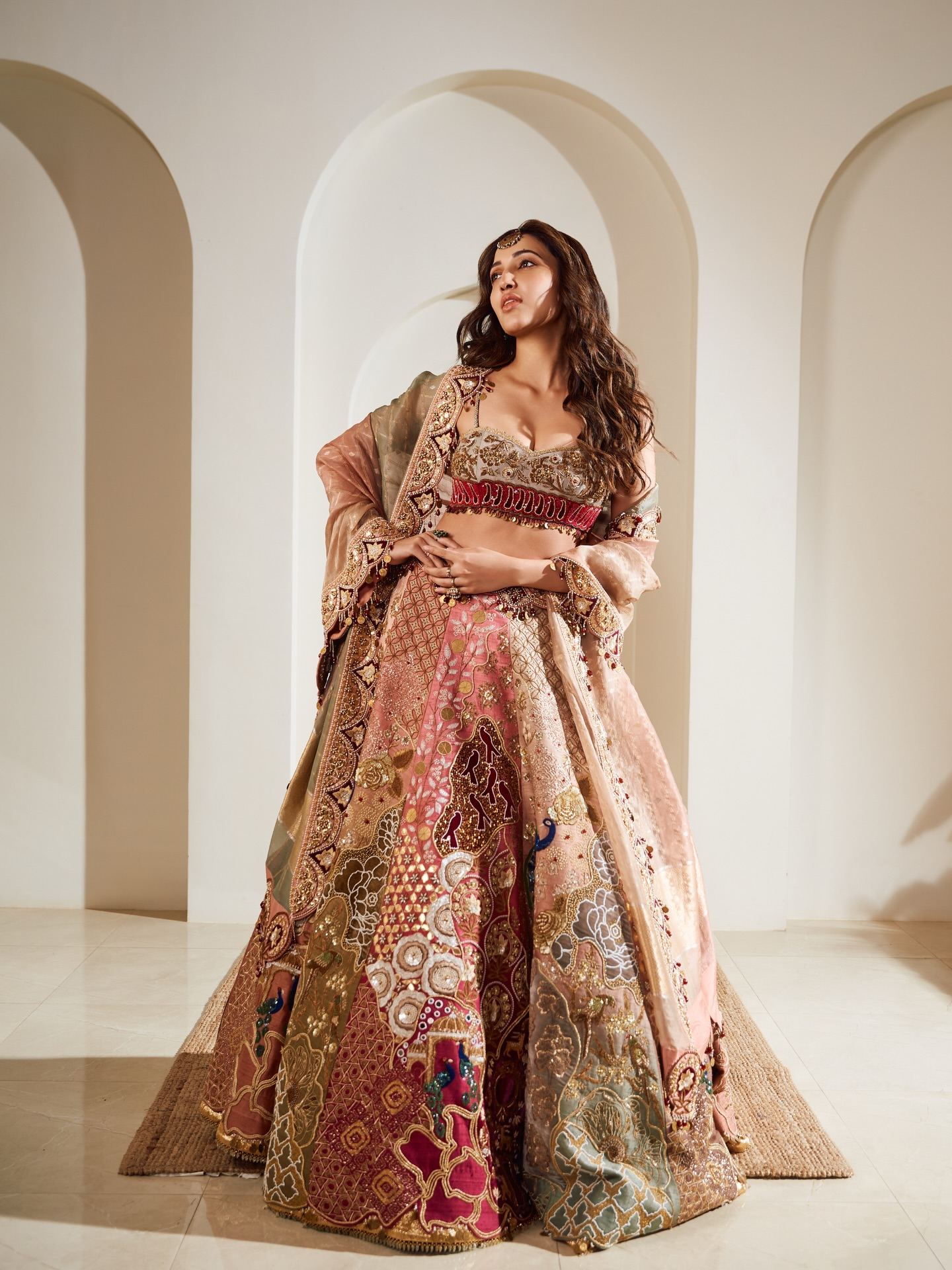 Neha Shetty In Regal Lehenga With Soft Glam Look