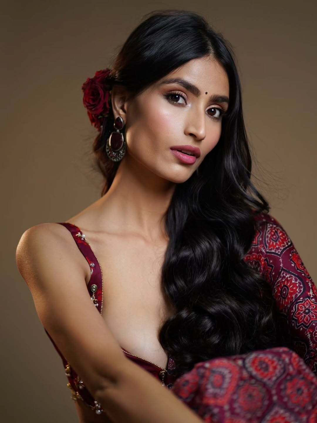 Neikitha Gazes Into Mirror With Bold Charm