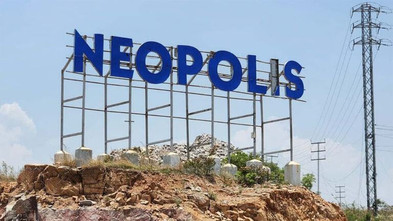 Neopolis Kokapet land auction Hyderabad