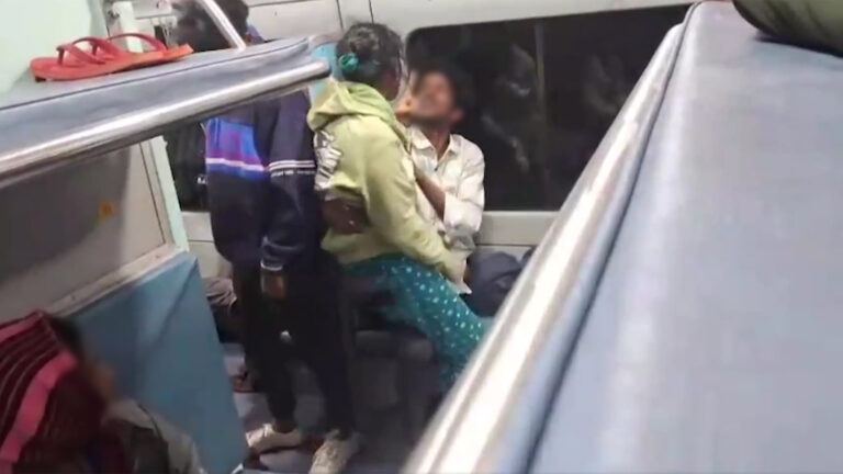 Newly married couple train tragedy incident