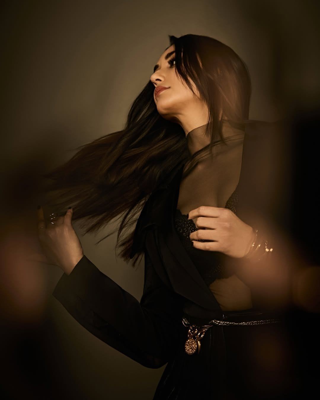 Nikita Dutta Hot Look In Edgy Black Blazer Shot