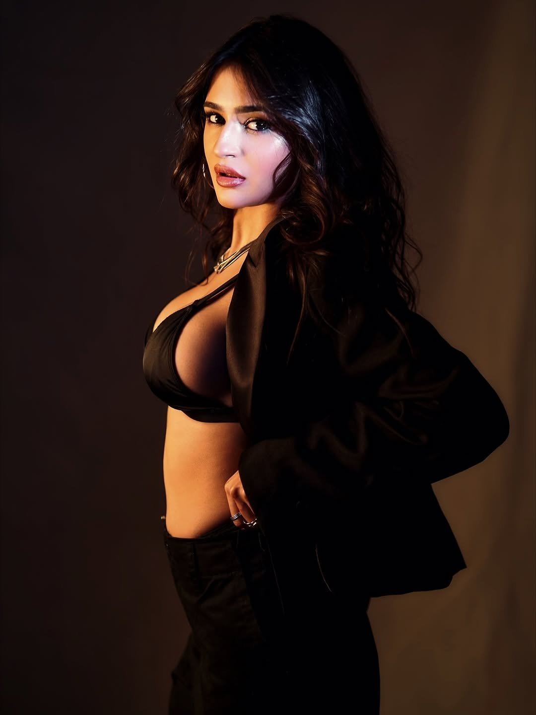 Prakriti Pavani Looks Away In A Candid Pose