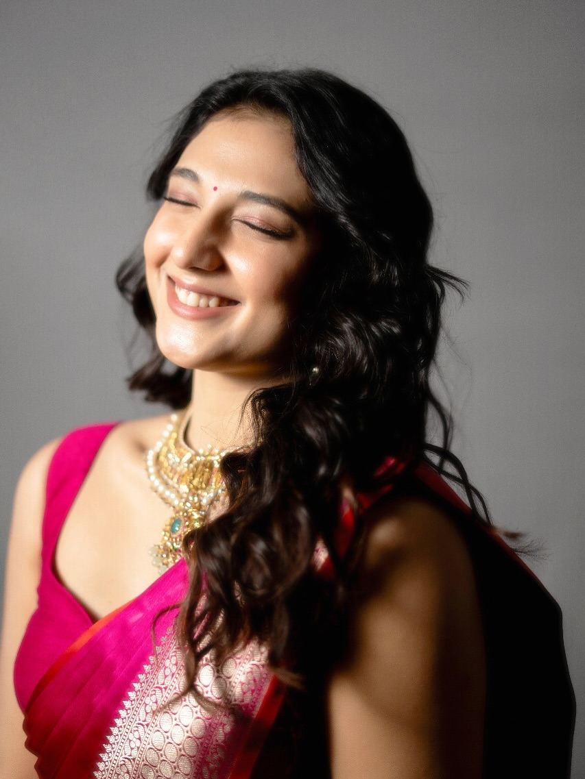 Ritika Nayak Eyes Closed Blissful Expression